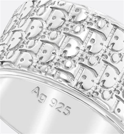 dior ringe silber|dior oblique ring.